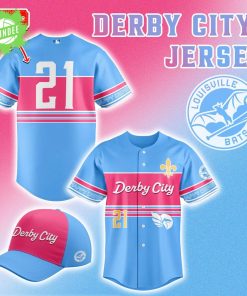 Louisville Bats Derby City Baseball Jersey 2025 Limited Edition