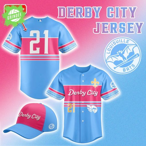 Louisville Bats Derby City Baseball Jersey 2025 Limited Edition