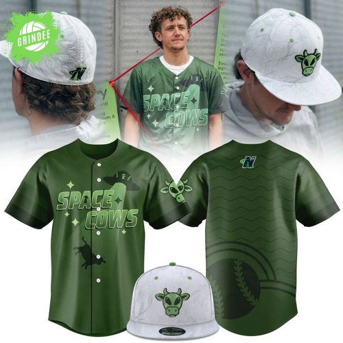 Madison Mallards “Space Cows” Baseball Jersey Limited Edition
