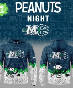 Maine Mariners 75th Anniversary of Peanuts Hoodie – Snoopy x Hockey Limited Edition