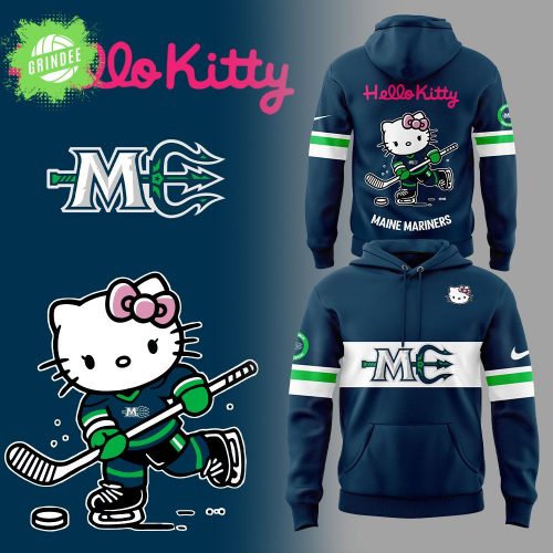 Maine Mariners x Hello Kitty Hoodie – Sanrio x NHL Special Edition
