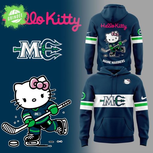 Maine Mariners x Hello Kitty Hoodie – Sanrio x NHL Special Edition