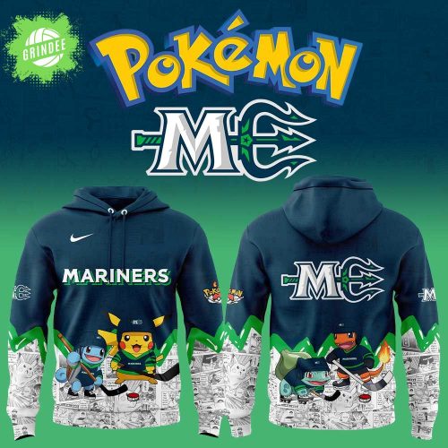 Maine Mariners x Pokémon New Hoodie – Exclusive Anime x NHL Collaboration