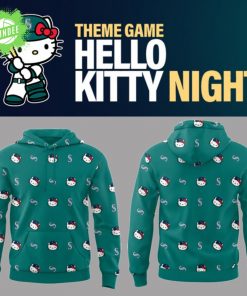 Mariners Baseball 2025 Limited “Mariners x Hello Kitty” Hoodie – Sanrio x MLB Special Edition