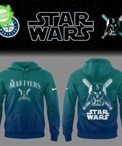 Mariners Baseball 2025 Limited “Mariners x Star Wars” Blue Hoodie – Sci-Fi Baseball Mashup