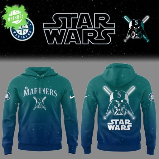 Mariners Baseball 2025 Limited “Mariners x Star Wars” Blue Hoodie – Sci-Fi Baseball Mashup