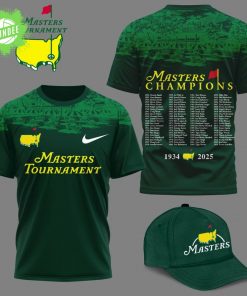Masters Tournament Champions 3D Shirt Limited Edition