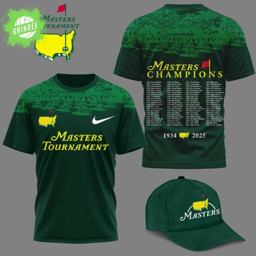 Masters Tournament Champions 3D Shirt Limited Edition