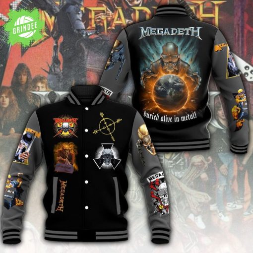 Megadeth Buried Alive In Metal Limited Edition Jacket – Collector’s Metalhead Apparel
