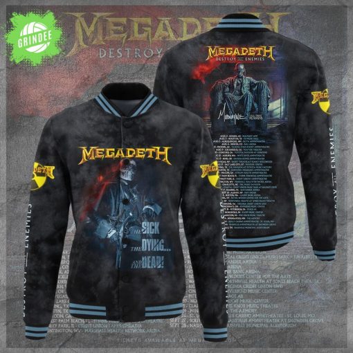 Megadeth Destroy All Enemies Limited Edition Jacket – Official Band Tour Merch