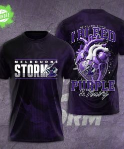 Melbourne Storm 3D T-Shirt Limited Edition