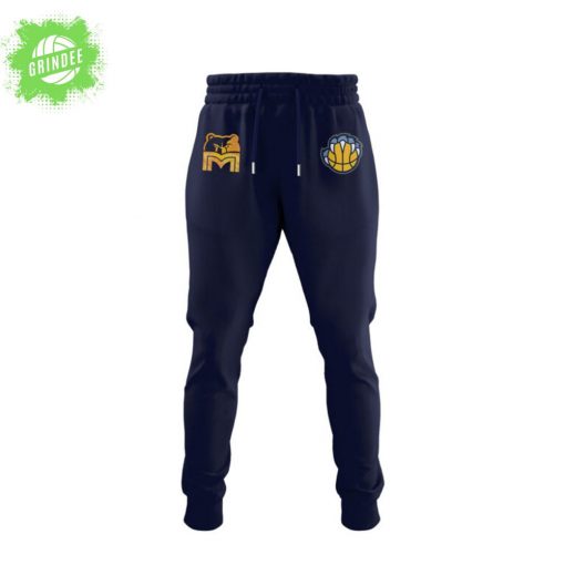 Memphis Grizzlies “M Style” Navy Hoodie 2025