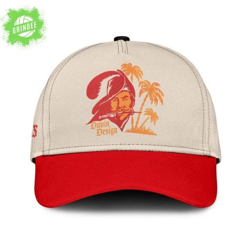 Men’s Duvin Designs Co. Cream Tampa Bay Buccaneers T-Shirt