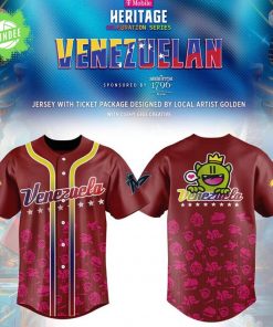 Miami Marlins 2025 Venezuelan Heritage Celebration Jersey