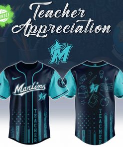 Miami Marlins MLB x Teacher Appreciation Day Jersey Editions Limited 2025