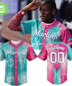 Miami Marlins x 2025 Cuban Heritage Celebration Baseball Jersey