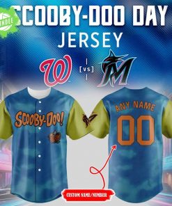 Miami Marlins x 2025 Scooby-Doo Day Baseball Jersey