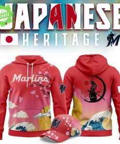 Miami Marlins x Japanese Heritage Limited Hoodie