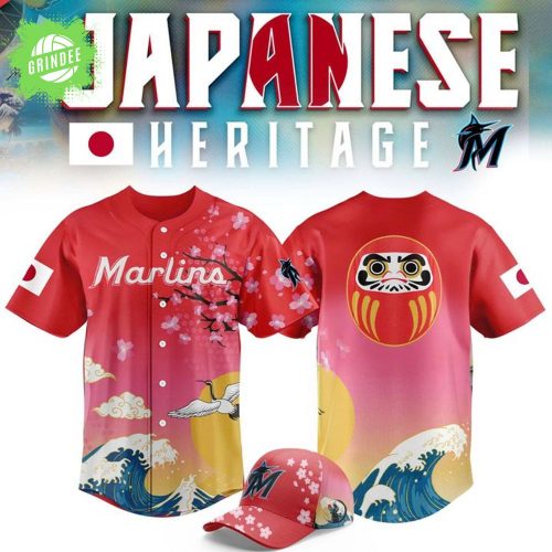 Miami Marlins x Japanese Heritage Limited Jersey