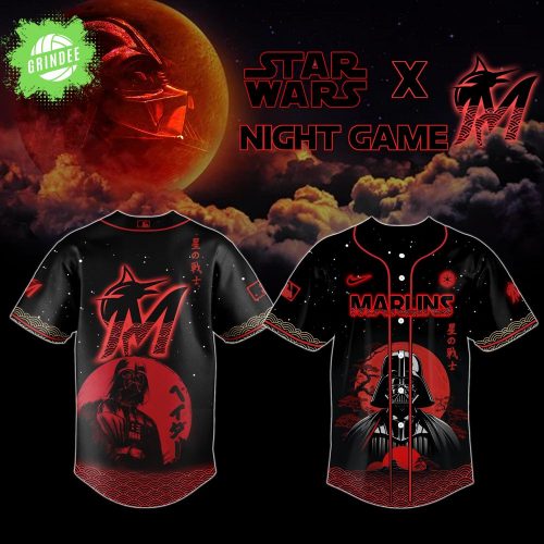 Miami Marlins x Star Wars Baseball Jersey – Night Game Limited Edition