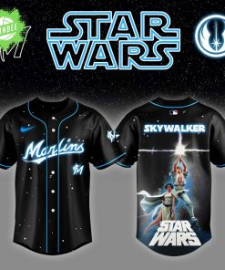 Miami Marlins x Star Wars Luke Skywalker Night Jersey – Jedi Baseball Fanwear