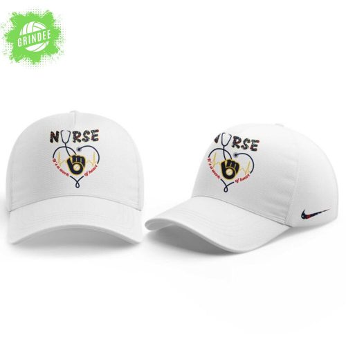 Milwaukee Brewers Nurses Appreciation White Hoodie