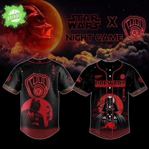 Milwaukee Brewers x Star Wars Baseball Jersey – Night Game Limited Edition