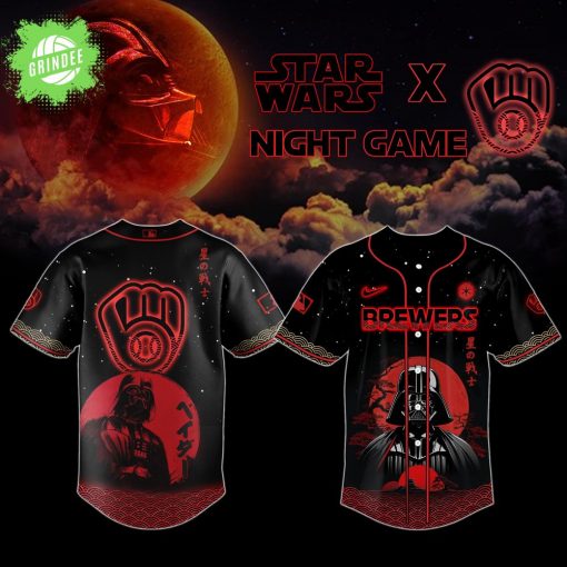 Milwaukee Brewers x Star Wars Baseball Jersey – Night Game Limited Edition