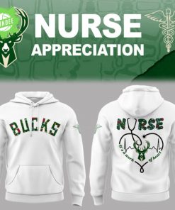 Milwaukee Bucks Nurse Appreciation Hoodie