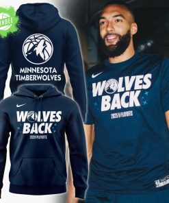 Minnesota Timberwolves 2025 “Wolve Back” Playoffs Hoodie – Special Edition