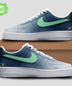 Minnesota Timberwolves Autism Acceptance Month AF1 Sneakers