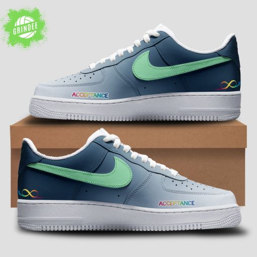 Minnesota Timberwolves Autism Acceptance Month AF1 Sneakers
