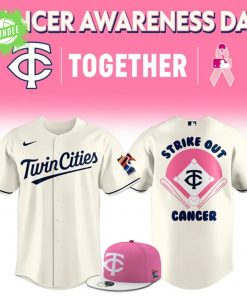 Minnesota Twins Cancer Awareness Day Jersey