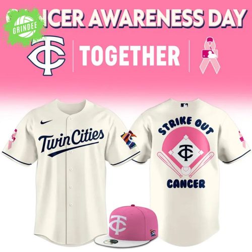 Minnesota Twins Cancer Awareness Day Jersey