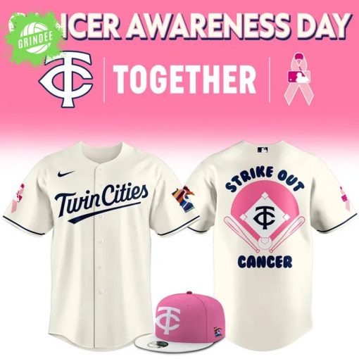 Minnesota Twins Cancer Awareness Day Jersey