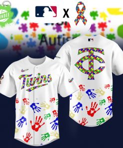 Minnesota Twins MLB Autism Awareness Special Edition 2025 Baseball Jersey