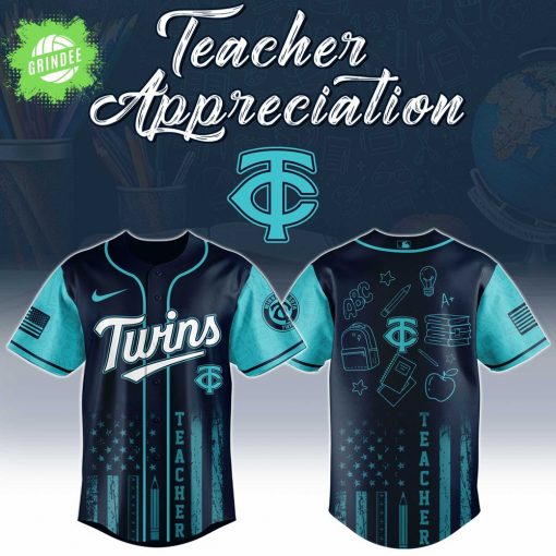 Minnesota Twins MLB x Teacher Appreciation Day Jersey Editions Limited 2025
