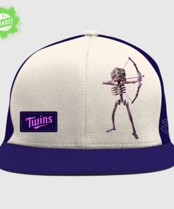 Minnesota Twins x Minecraft Movie Skeleton Night Jersey – Limited MLB Edition