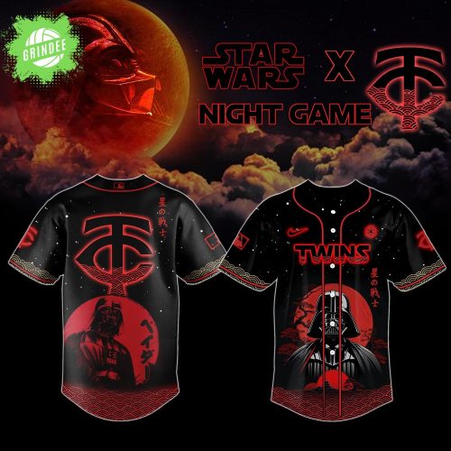 Minnesota Twins x Star Wars Baseball Jersey – Night Game Limited Edition