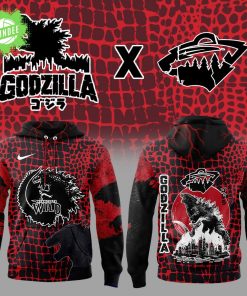 Minnesota Wild x Godzilla Trending Hoodie 2025 – NHL Monster Edition