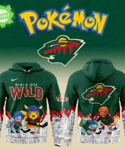 Minnesota Wild x Pokémon Hoodie – Anime Lovers Collection