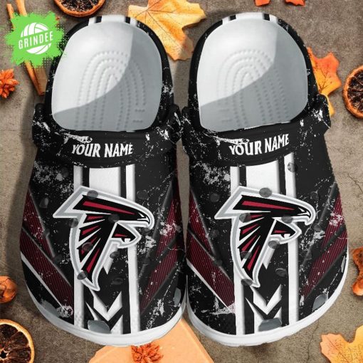 NFL Atlanta Falcons Custom Name Clogs Shoes Gift for Fans