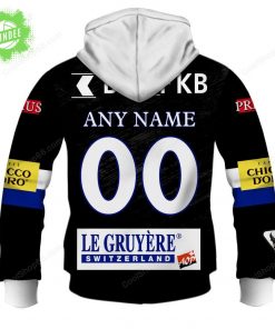 NL Hockey Fribourg-Gottéron Home Jersey Style Hoodie