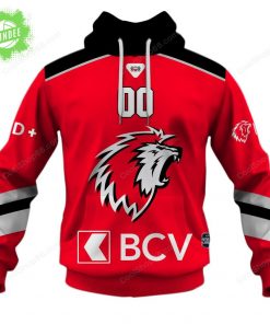 NL Hockey Lausanne HC Home Jersey Style Hoodie