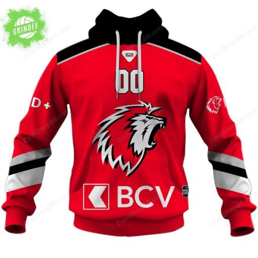 NL Hockey Lausanne HC Home Jersey Style Hoodie