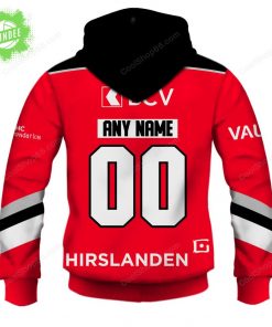 NL Hockey Lausanne HC Home Jersey Style Hoodie