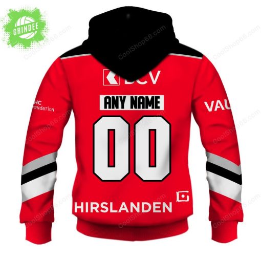 NL Hockey Lausanne HC Home Jersey Style Hoodie