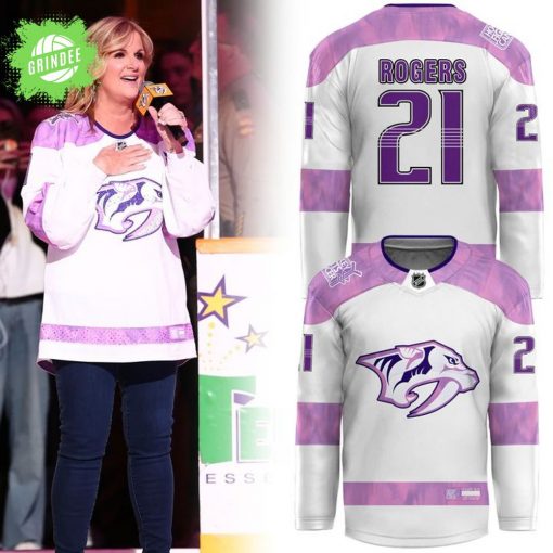 Nashville Predators Lexi Rogers Hockey Jersey 2025 Limited