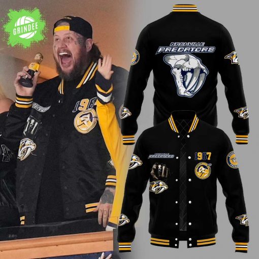 Nashville Predators x Jelly Roll 2025 Jacket – Exclusive Hockey Fans Outerwear