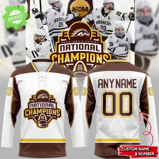 National Men’s Hockey Champions Hockey Jersey Custom Name Numbers